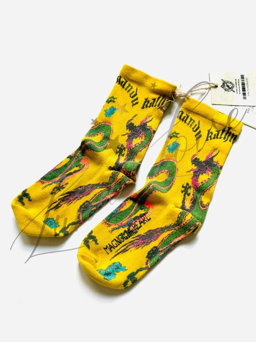 MAGNOLIA PEARl 🌸 Kathmandu Dragon Socks NWT 🔥LIMITED🔥
